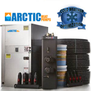 5 Ton 71 EER2 GeoCool Geothermal Heat Pump Vertical Package Unit - Upflow w/ Side Return | GCSHPA060IGN